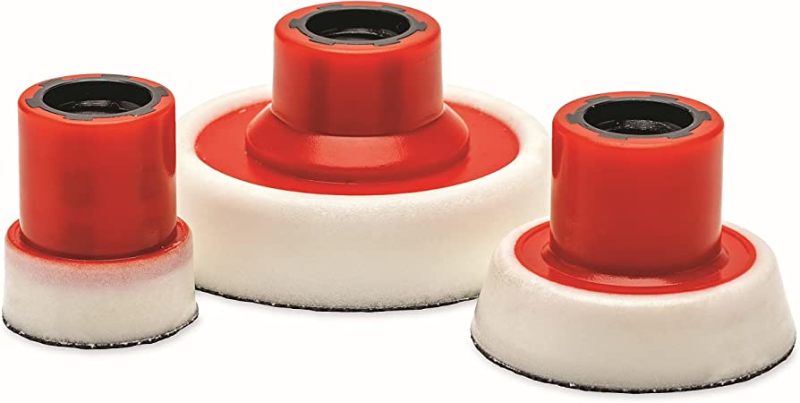 Griots Garage Mini Rotary Backing Plates - Set of 3 (1in/2in/3in) (Case of 12)