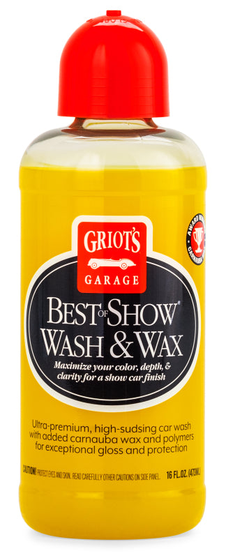 Griots Garage Best of Show Wash & Wax - 16oz (Case of 6)