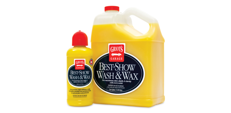Griots Garage Best of Show Wash & Wax - 1 Gallon (Case of 4)