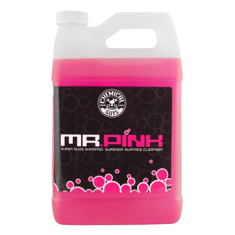 Chemical Guys Mr. Pink Super Suds Shampoo & Superior Surface Cleaning Soap - 1 Gallon (Case of 4)