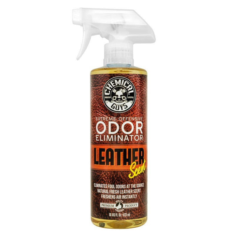 Chemical Guys Extreme Offensive Leather Scented Odor Eliminator - 16oz (Case of 6)
