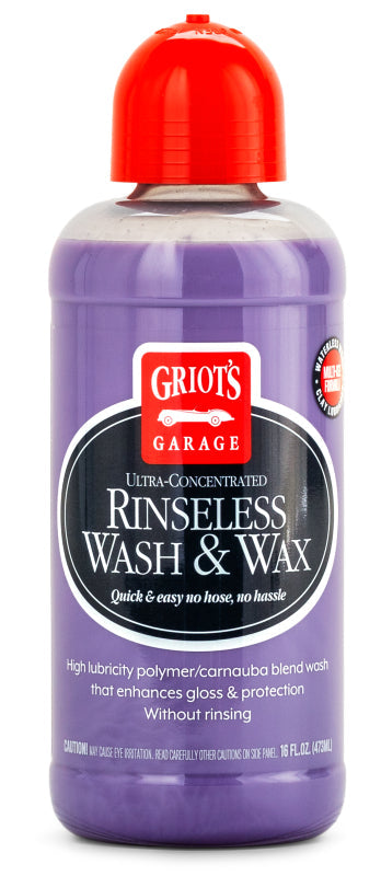 Griot's Garage 10493 Rinseless Wash & Wax bottle