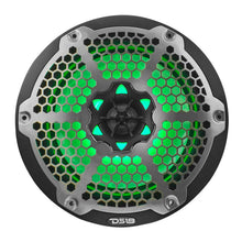 DS18 NXL-8M/BK NXL-M Series Speaker w/ RGB LED Lights 8in 2-Way 125 Watts RMS 4 ohm Black