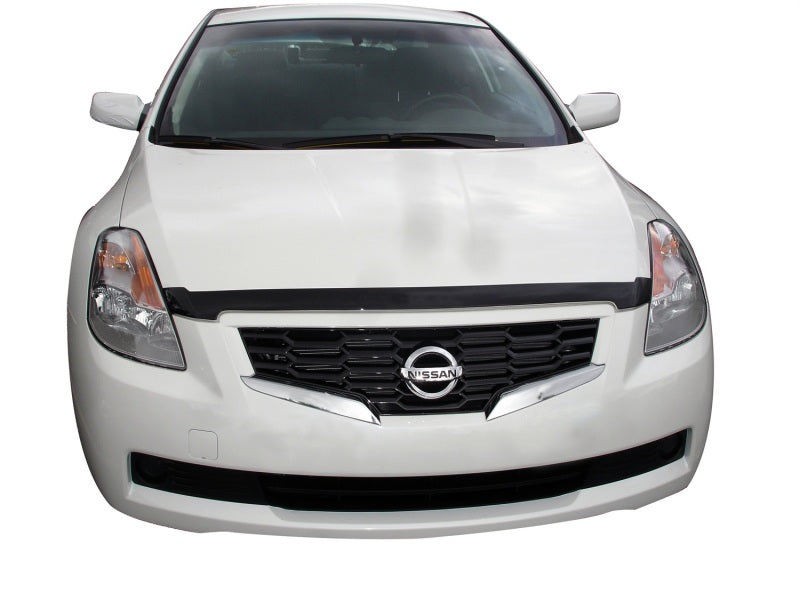 AVS 07-09 Nissan Altima Aeroskin Low Profile Acrylic Hood Shield - Smoke