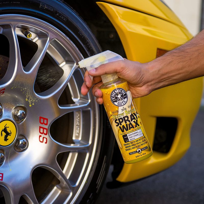 Chemical Guys Blazin Banana Carnauba Spray Wax - 16oz (Case of 6)