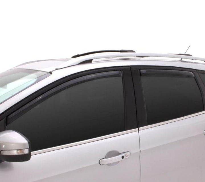 AVS 15-17 Toyota Camry Ventvisor In-Channel Front & Rear Window Deflectors 4pc - Smoke