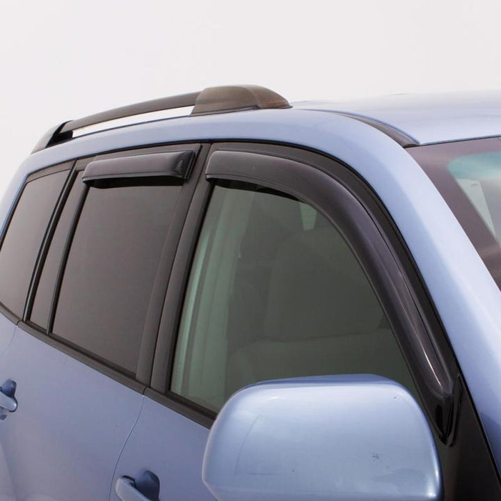 AVS 11-18 Mitsubishi Outlander (Excl. Sport) Ventvisor Outside Mount Window Deflectors 4pc - Smoke