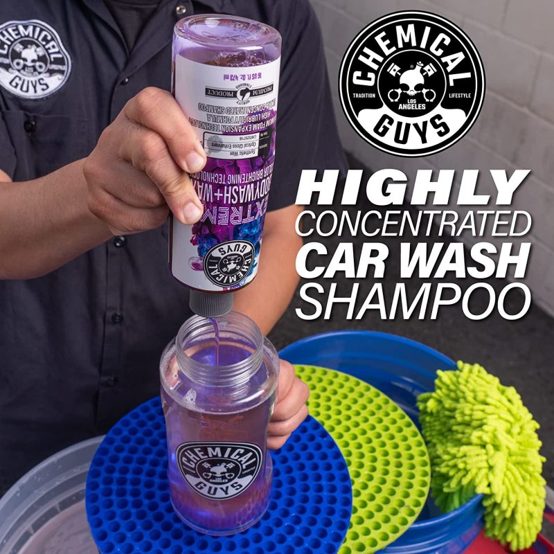 Chemical Guys Extreme Body Wash Soap + Wax - 16oz (Case of 6)