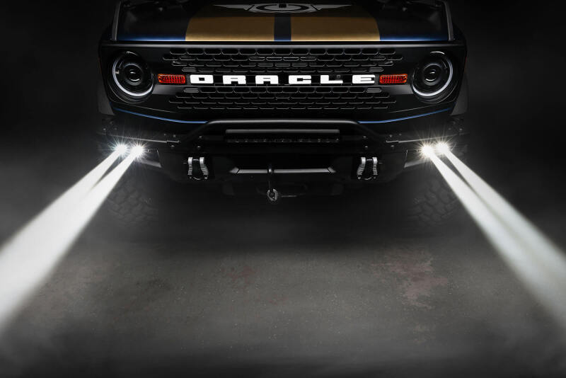 Oracle Lighting 21-24 Ford Bronco Off Road Laser and LED Fog Light Kit for Steel Bumper SEE WARRANTY