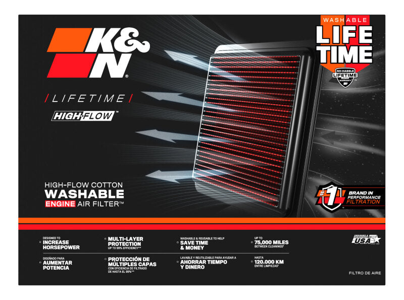 K&N 07-12 Suzuki GSX1300BK B-King Replacement Air Filter