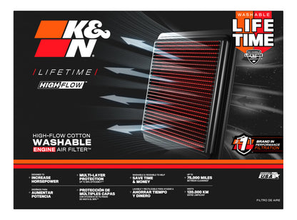 K&N 07-12 Suzuki GSX1300BK B-King Replacement Air Filter