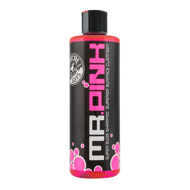 Chemical Guys Mr. Pink Super Suds Shampoo & Superior Surface Cleaning Soap - 16oz (Case of 6)