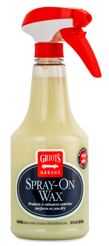 Griots Garage Spray-On Wax - 22oz (Case of 6)
