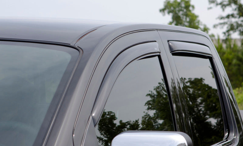 AVS 17-18 Ford F-250 Super Duty Supercrew Ventvisor Front & Rear Window Deflectors 4pc - Smoke