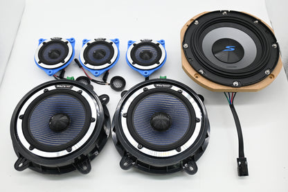 Alpine Premium Speaker Upgrade Tesla Model Y & Model 3 HepaKing Brackets