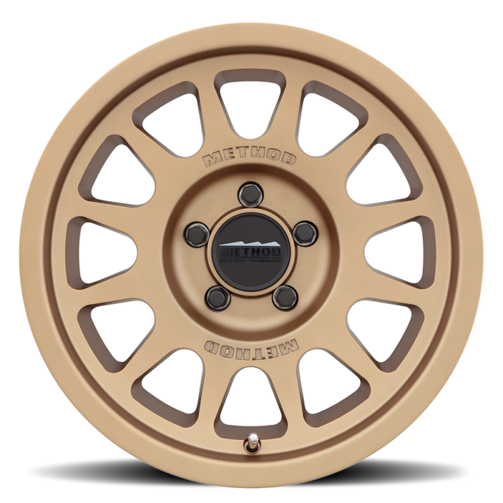 Method MR703 17x8.5 +25mm Offset 5x5 71.5mm CB Method Bronze Wheel