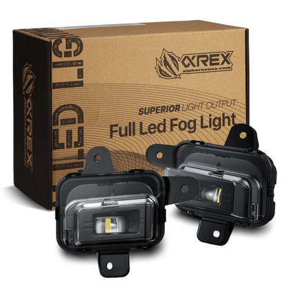 AlphaRex 210021 LED Fog Lights - White/Amber for 22-25 Sierra 1500