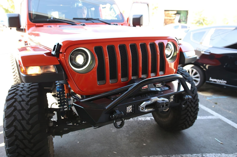 Oracle Oculus Bi-LED Projector Headlights for Jeep JL/Gladiator JT - Matte Blk - 5500K SEE WARRANTY