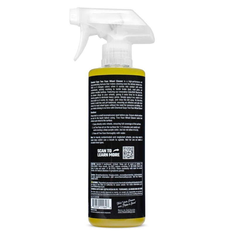 Chemical Guys Two Face Color Changing Wheel Cleaner - 16oz (Case of 6)