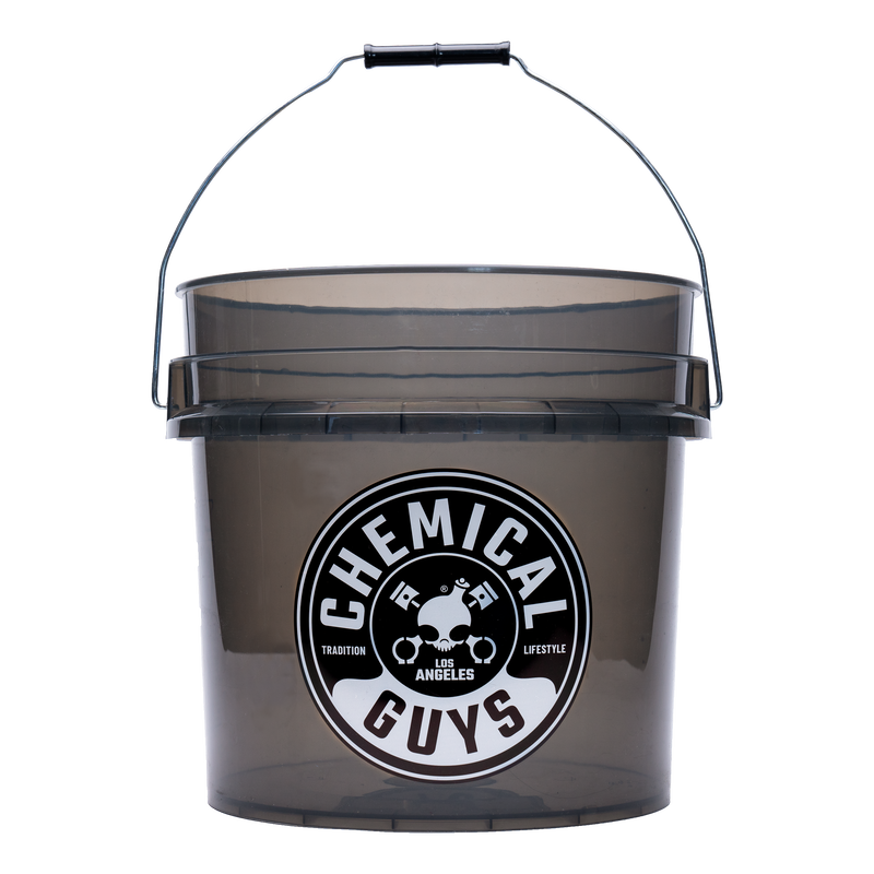 Chemical Guys Heavy Duty Detailing Bucket Smoked Black (4.5 Gal) (Case of 12)