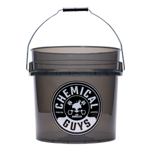Chemical Guys ACC108 Heavy Duty Detailing Bucket Smoked Black (4.5 Gal) (Case of 12)