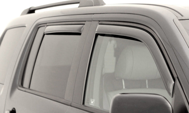 AVS 07-16 GMC Acadia Ventvisor In-Channel Front & Rear Window Deflectors 4pc - Smoke