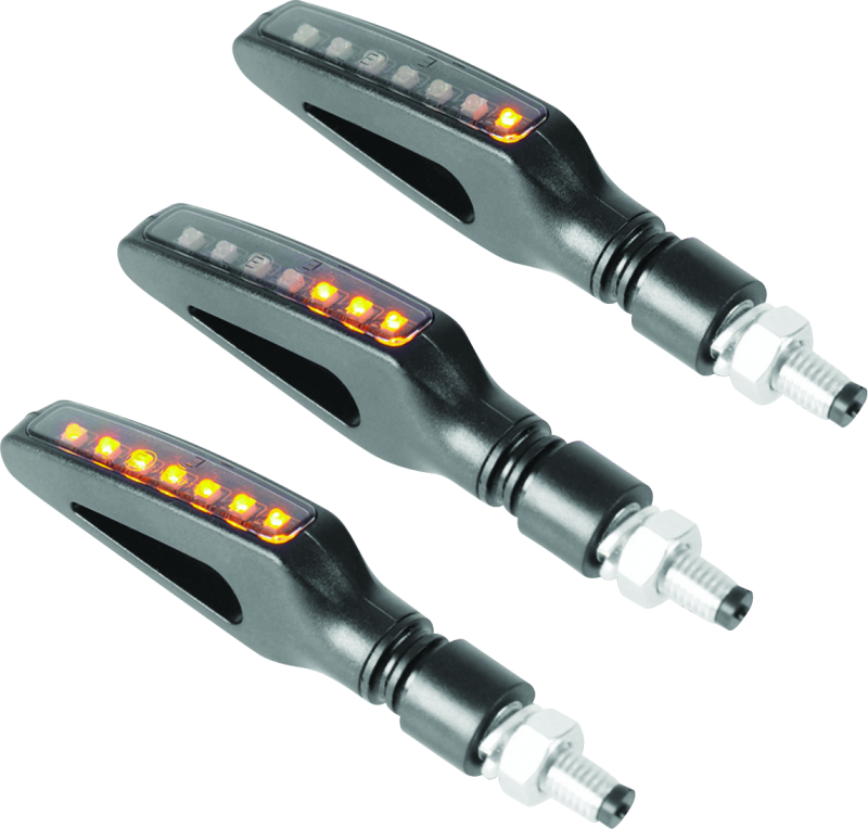 BikeMaster Hollow Sequential Turn Signal