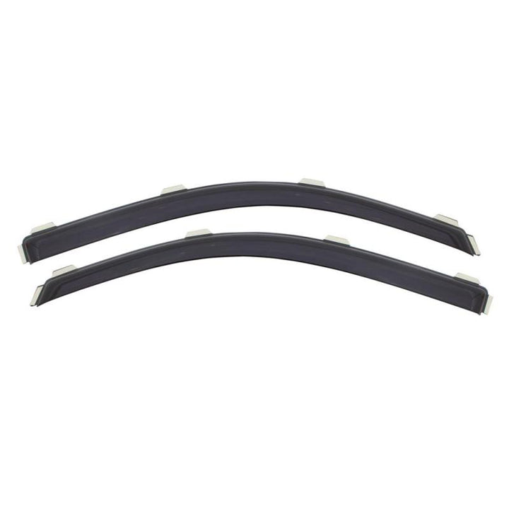 AVS 16-18 Honda Civic Coupe Ventvisor In-Channel Window Deflectors 2pc - Smoke