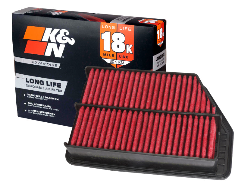 K&amp;N Hyundai Tucson L4-2.0/2.4L F/I 10-15 Air Filter