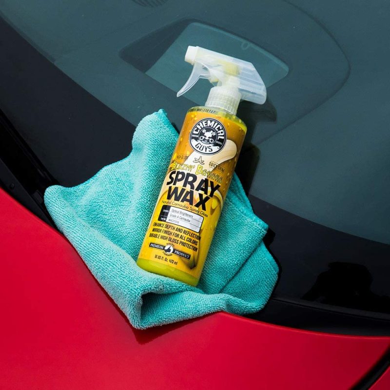 Chemical Guys Blazin Banana Carnauba Spray Wax - 16oz (Case of 6)