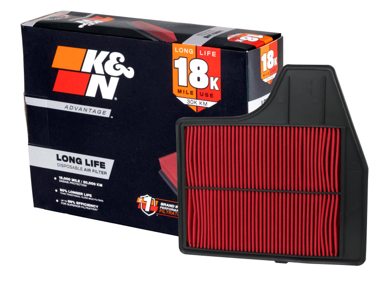 K&amp;N Nissan Altima L4-2.5L F/I 13-18 Air Filter