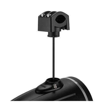 DS18 8in NXL-iQ Marine Tower Speaker with Digital LEDs Neodymium Magnet 1in Driver 350W 4Ohm Black