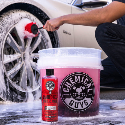 Chemical Guys Heavy Duty Ultra Clear Detailing Bucket (Case of 12)