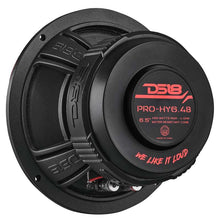 DS18 6.5in 225 Watts RMS 4 ohm Mid-Range Loudspeaker w/ Water Resistant Cone
