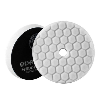 Chemical Guys Hex-Logic Quantum Light-Medium Polishing Pad - White - 5.5in (Case of 12)