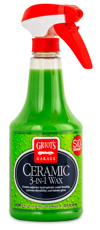 Griots Garage Ceramic 3-in-1 Wax - 22oz (Case of 6)