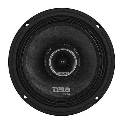 DS18 PRO-ZT6SL 6.5in 200 Watts RMS 4 ohm Mid-Range Water Resistant Cone Shallow Loudspeaker