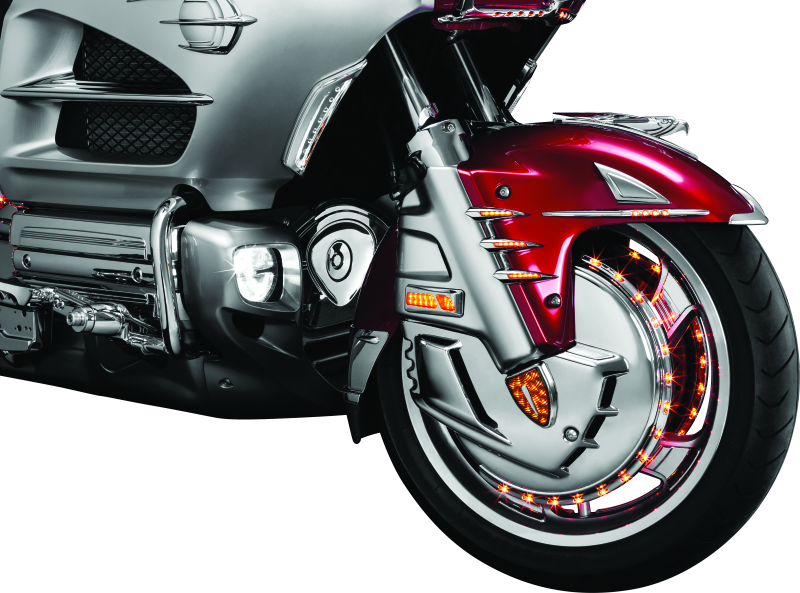 Kuryakyn Deco Eagle Fender Ornament 01-22 Honda GL1800 Chrome