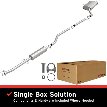 MagnaFlow BRE Exhaust Kit 08-12 Honda Accord 2.4L