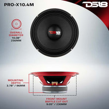DS18 10in 300 Watts RMS 4 ohm Mid-Range Loudspeaker