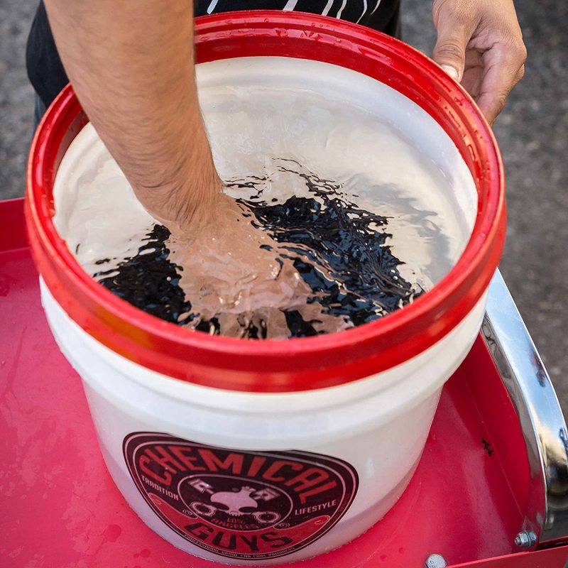 Chemical Guys Cyclone Dirt Trap Car Wash Bucket Insert - Black (Case of 12)