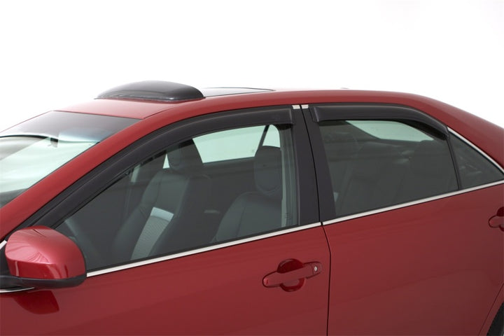 AVS 07-10 Hyundai Elantra (Excl. Touring Models) Ventvisor Window Deflectors 4pc - Smoke