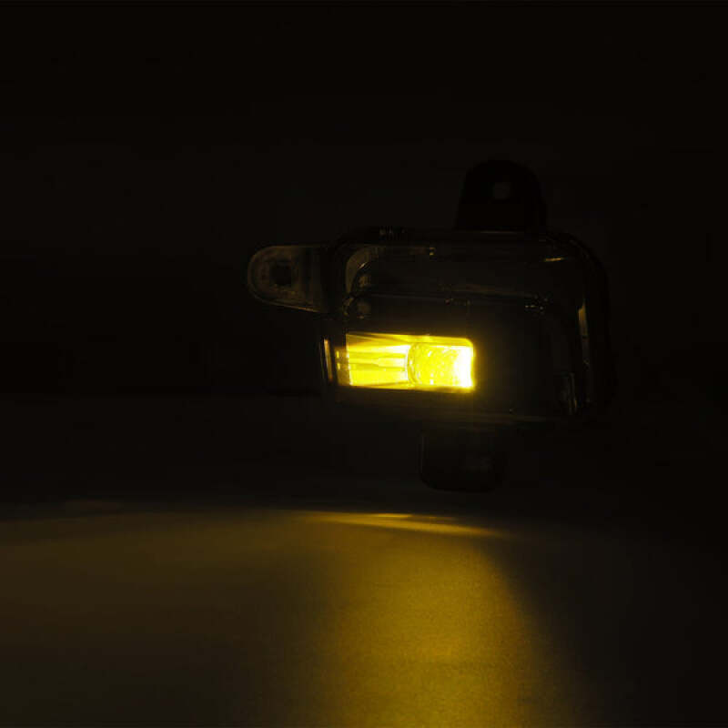 AlphaRex 22-25 GMC Sierra 1500 LED Fog Lights - White/Amber