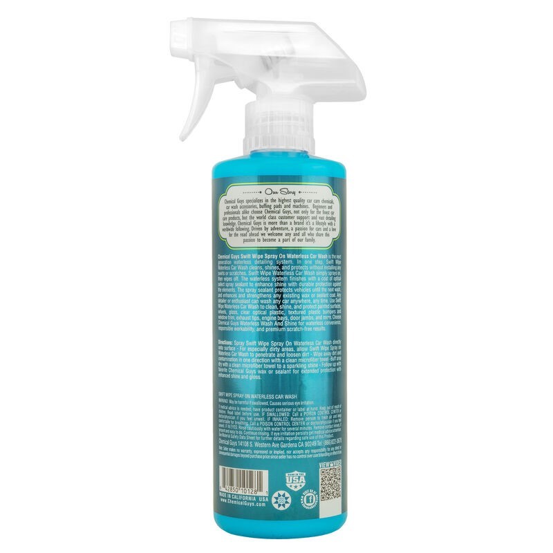 Chemical Guys Swift Wipe Waterless Car Wash - 16oz (Case of 6)