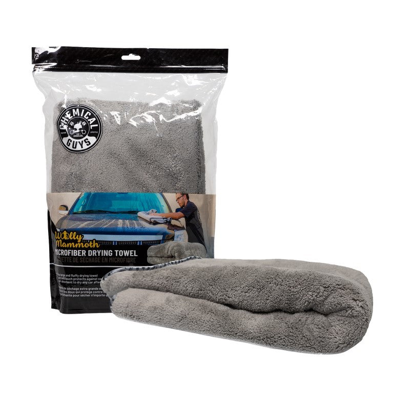 Chemical Guys Woolly Mammoth Microfiber Dryer Towel - 36in x 25in (Case of 6)