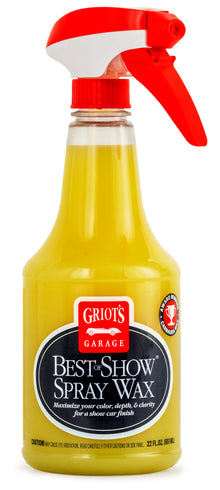 Griots Garage 10968 Best of Show Spray Wax - 22oz (Case of 6)