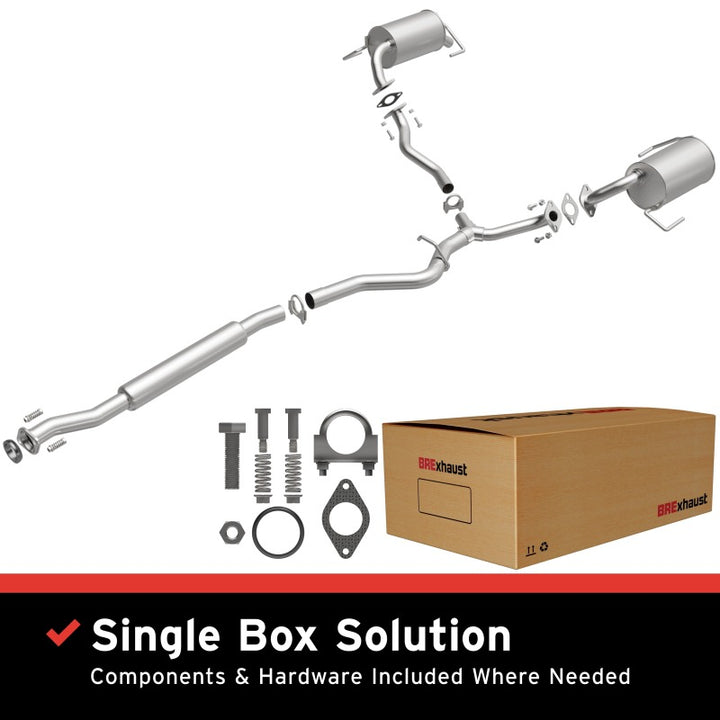 BRE Exhaust 06-09 Subaru Outback 2.5L Exhaust Kit