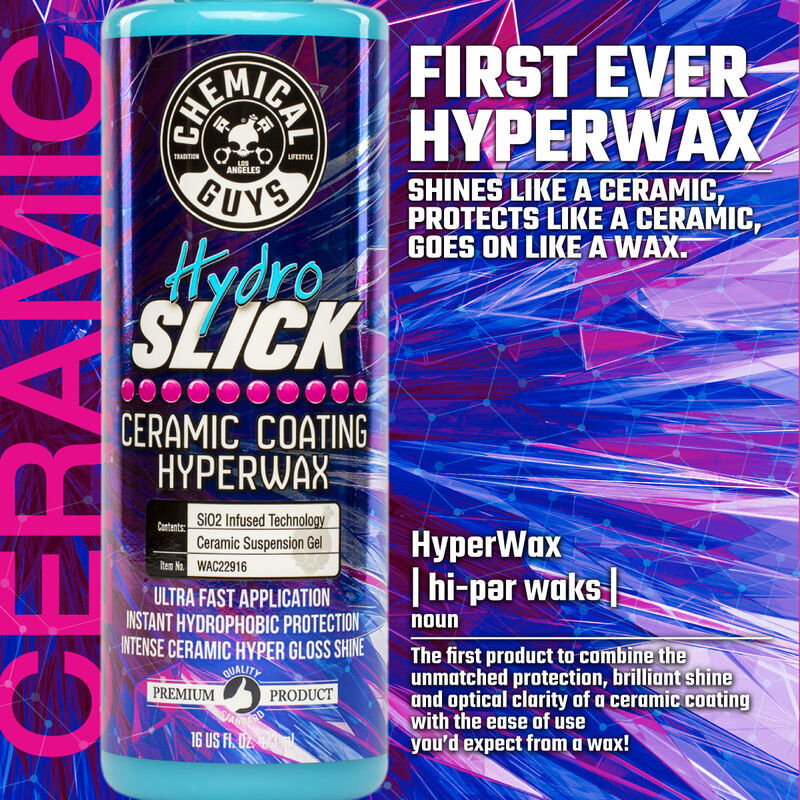 Chemical Guys HydroSlick SiO2 Ceramic Wax - 16oz (Case of 6)