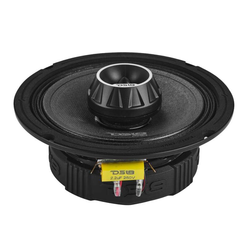 DS18 PRO-ZT6SL 6.5in 200 Watts RMS 4 ohm Mid-Range Water Resistant Cone Shallow Loudspeaker