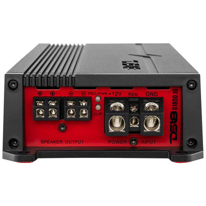 DS18 1-Channel Amplifier 600/1ohm 400/2ohm 250/4ohm Watts RMS
